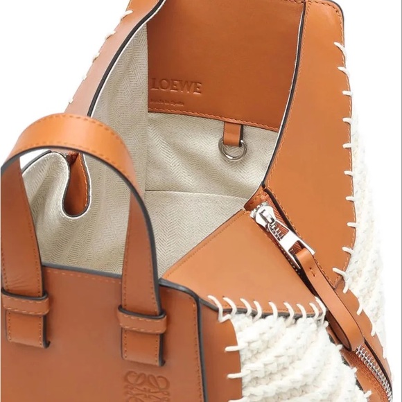 Loewe Hammock Crochet and Leather Handbag - BRAND NEW! - Picture 3 of 7